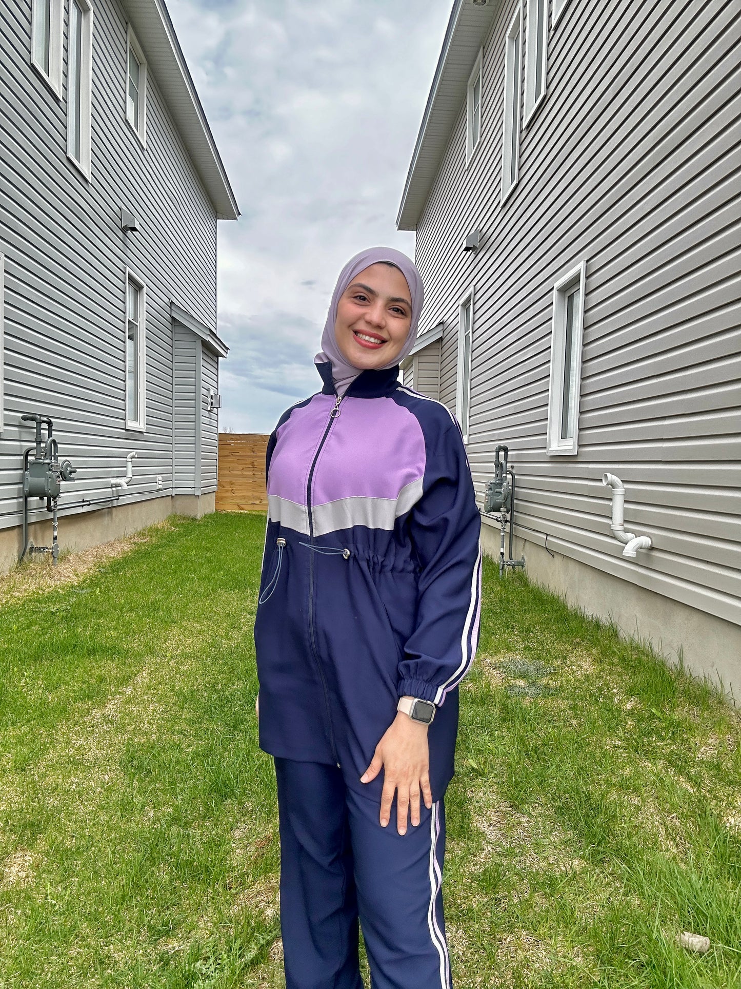 Purple Tracksuit Set - طقم اللافندر