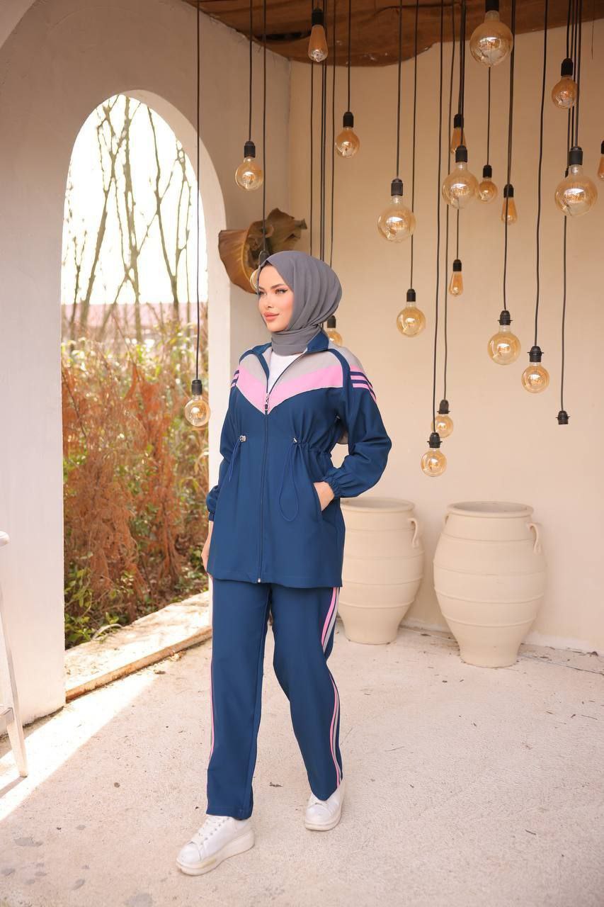 Tracksuit فوشيا و كحلي