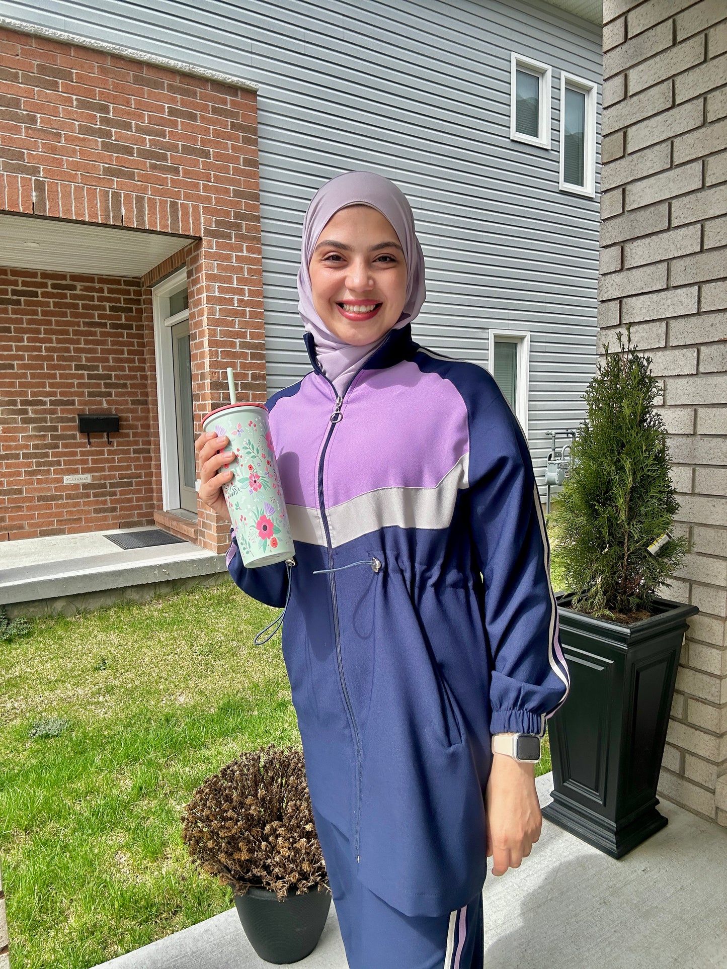 Purple Tracksuit Set - طقم اللافندر