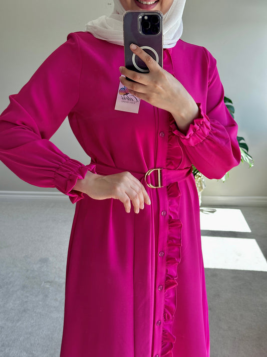 Fuchsia Flair | فستان الفوشيا
