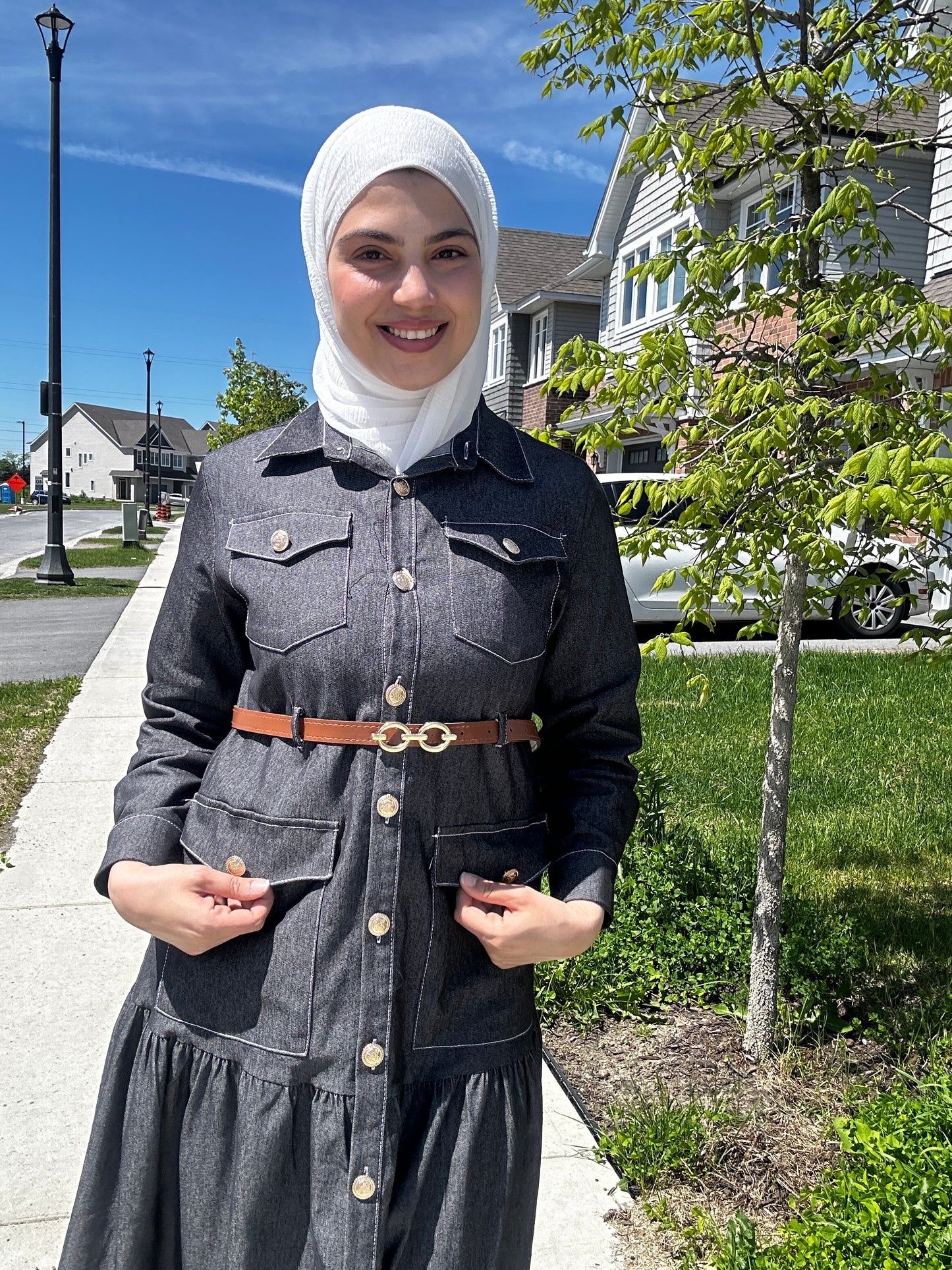 فستان الجينز | Timeless Denim Dress