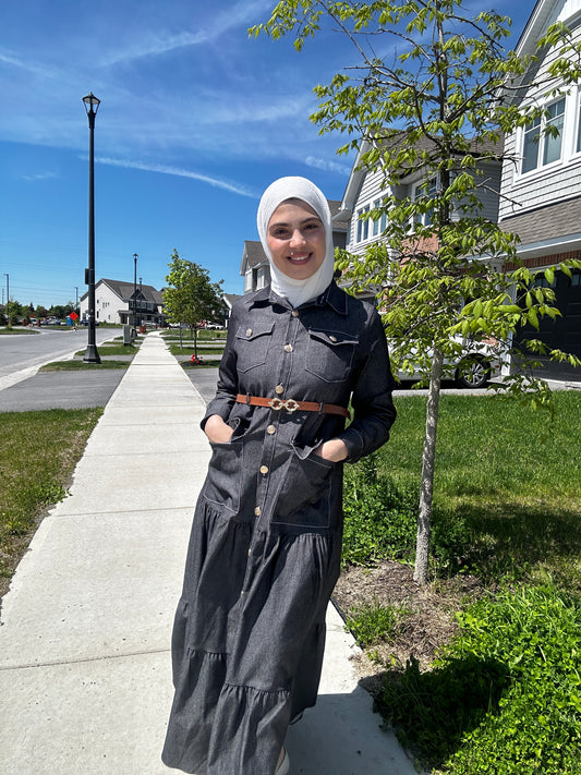 فستان الجينز | Timeless Denim Dress