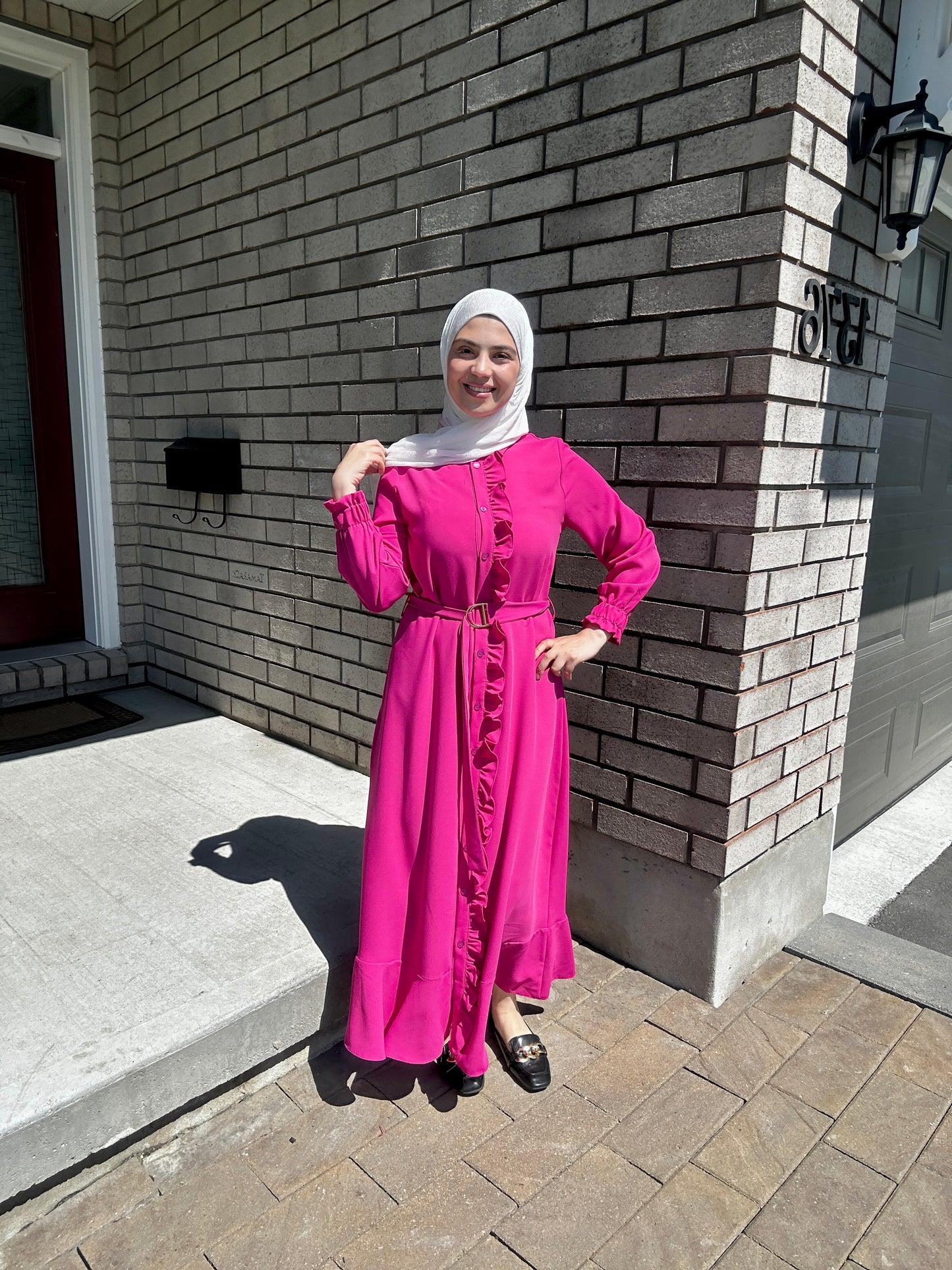 Fuchsia Flair | فستان الفوشيا