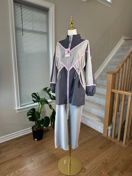 Sport-Casual Tracksuit Set