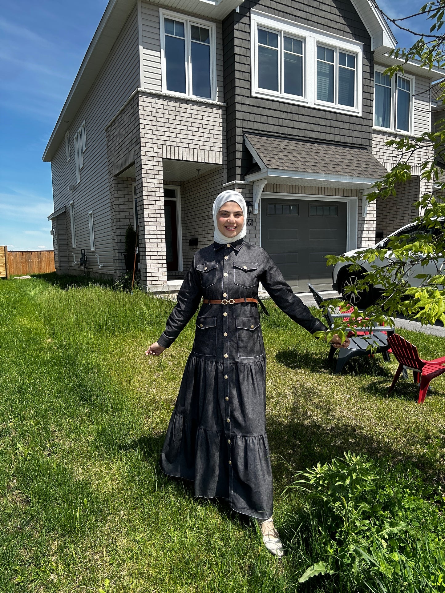 فستان الجينز | Timeless Denim Dress