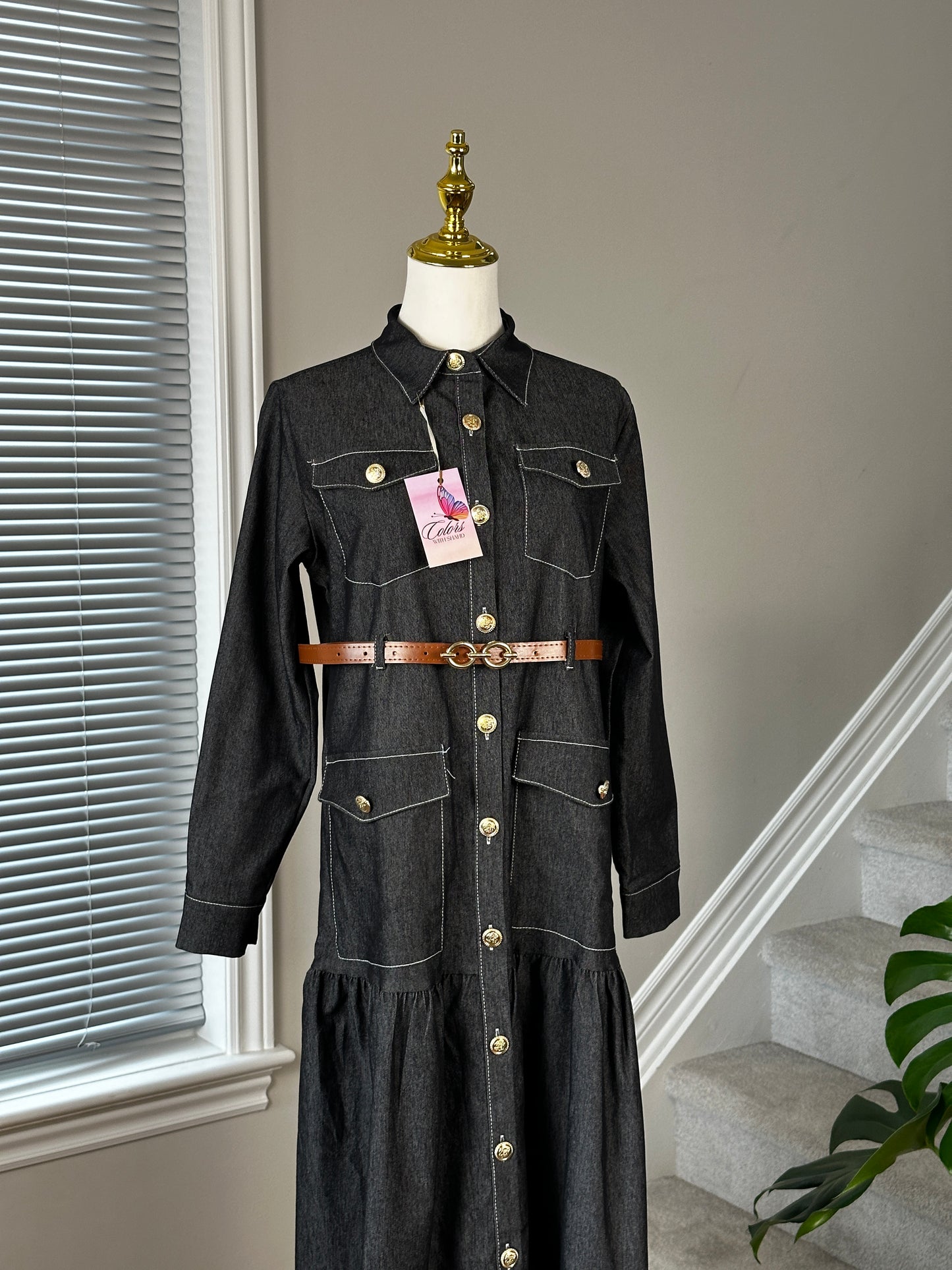 فستان الجينز | Timeless Denim Dress