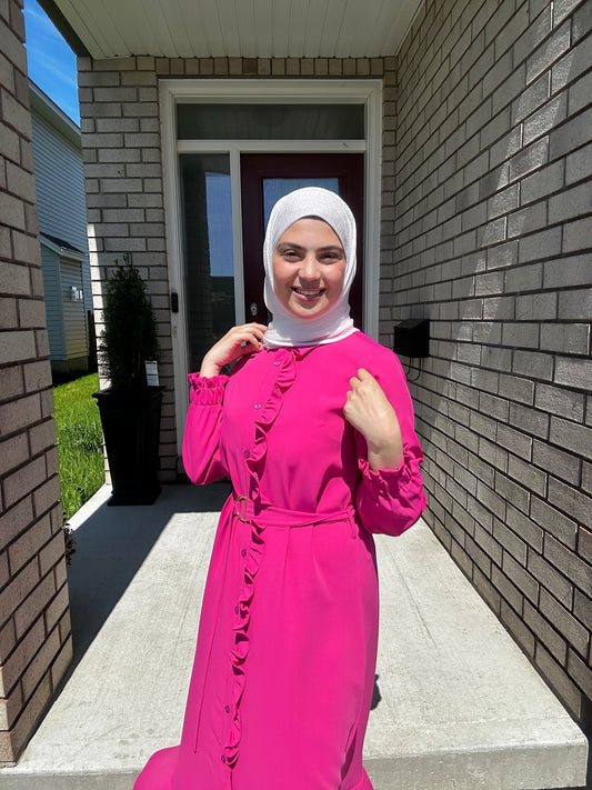 Fuchsia Flair | فستان الفوشيا