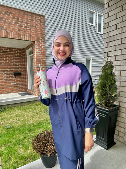 Purple Tracksuit Set  - طقم اللافندر