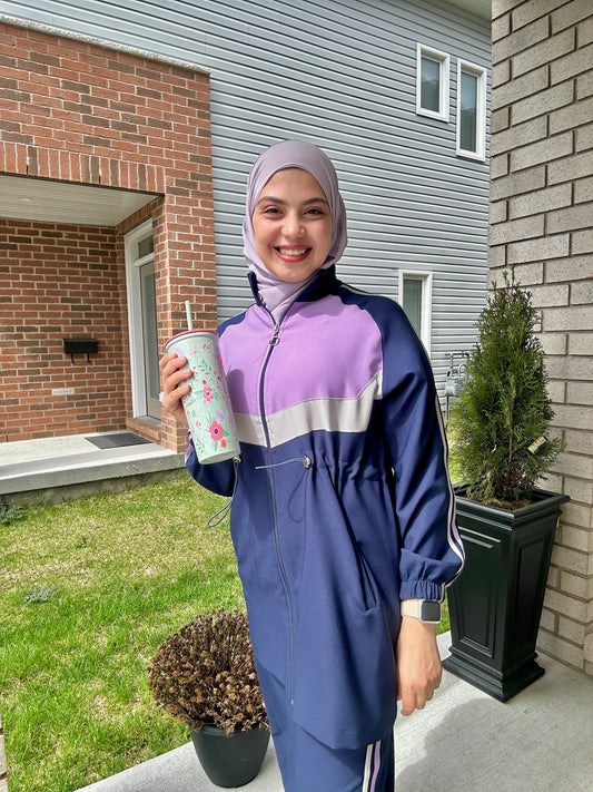Purple Tracksuit Set  - طقم اللافندر