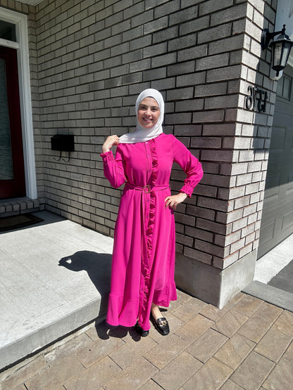 Fuchsia Flair | فستان الفوشيا