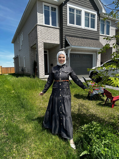 فستان الجينز | Timeless Denim Dress