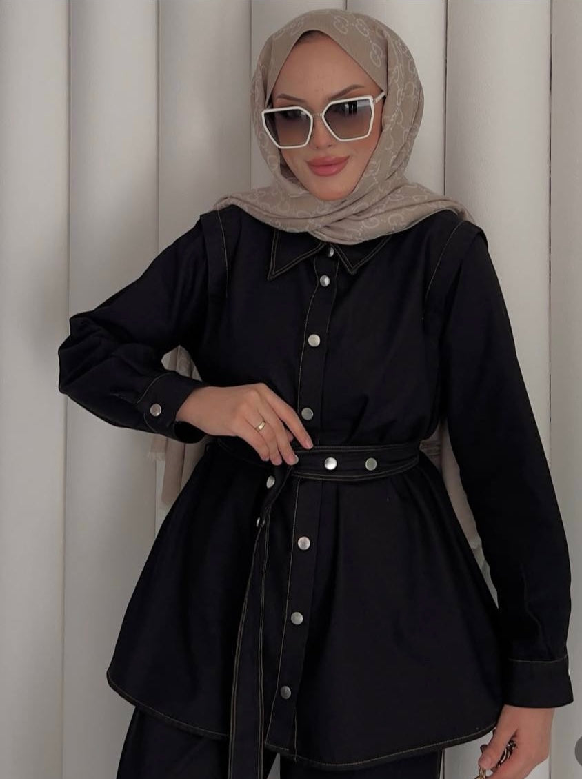 Black Jeans Set