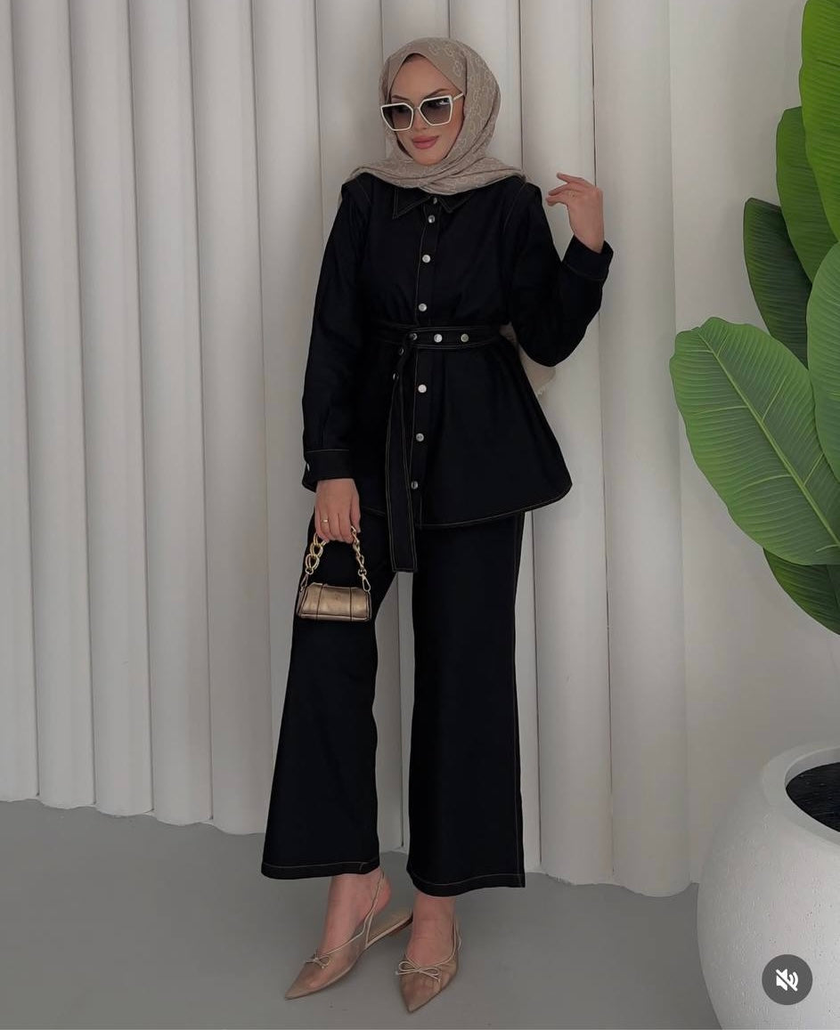 Black Jeans Set