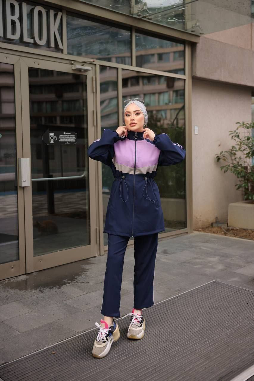 Purple Tracksuit Set  - طقم اللافندر