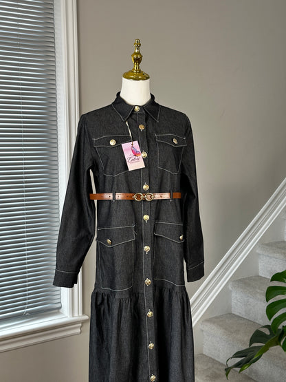 فستان الجينز | Timeless Denim Dress