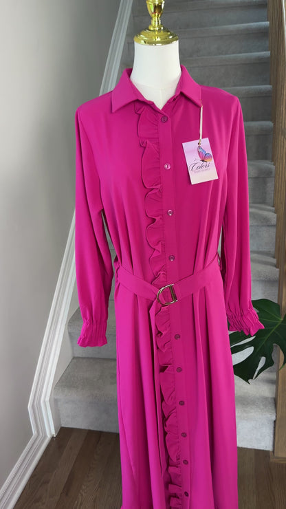 Fuchsia Flair | فستان الفوشيا