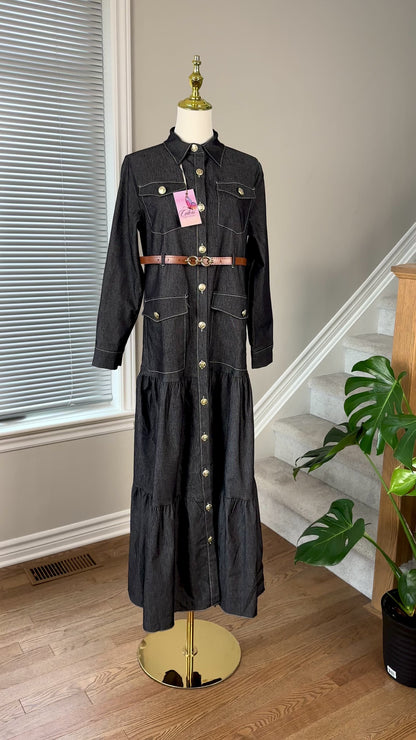 فستان الجينز | Timeless Denim Dress